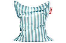 Load image into Gallery viewer, Fatboy Original Slim Outdoor Bean Bag Chair - Stripe Azur