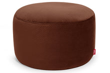 Load image into Gallery viewer, Tobacco Fatboy Point Large Recycled Royal Velvet Pouf