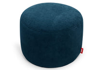 Load image into Gallery viewer, Deep Blue Fatboy Point Recycled Cord Ottoman
