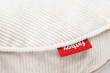 Load image into Gallery viewer, Cream Recycled Cord Pill Pillow Closeup