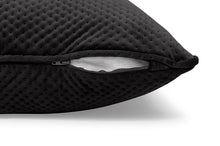Load image into Gallery viewer, Cave Fatboy Recycled Royal Velvet Square Pillow Zipper