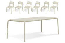 Load image into Gallery viewer, Toni Tablo Table Set + 6 Chairs