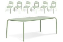 Load image into Gallery viewer, Toni Tablo Table Set + 6 Chairs