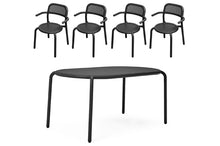 Load image into Gallery viewer, Toni Tavolo Table Set + 4 Armchairs