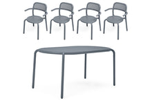 Load image into Gallery viewer, Toni Tavolo Table Set + 4 Armchairs