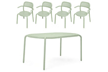 Load image into Gallery viewer, Toni Tavolo Table Set + 4 Armchairs
