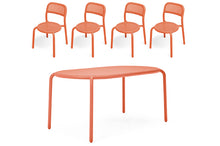 Load image into Gallery viewer, Toni Tavolo Table Set + 4 Chairs
