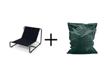 Load image into Gallery viewer, Original Slim Recycled Velvet Beanbag Chair + Beanbase Bundle