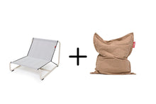 Load image into Gallery viewer, Original Slim Terry Beanbag Chair + Beanbase Bundle