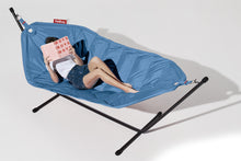 Load image into Gallery viewer, Headdemock Superb Hammock Storm Blue (Black Rack)