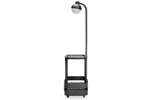 Load image into Gallery viewer, Anthracite Jolly Trolley Lighted Bar Cart