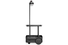 Load image into Gallery viewer, Anthracite Jolly Trolley Lighted Bar Cart