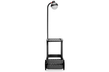 Load image into Gallery viewer, Anthracite Jolly Trolley Lighted Bar Cart