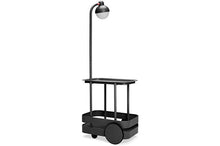 Load image into Gallery viewer, Anthracite Jolly Trolley Lighted Bar Cart