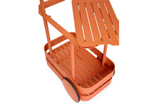 Load image into Gallery viewer, Fatboy Jolly Trolley - Tangerine - Tray Removed
