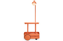 Load image into Gallery viewer, Fatboy Jolly Trolley - Tangerine - Light On
