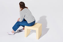 Load image into Gallery viewer, Girl Sitting on a Spark Fatboy Concrete Seat
