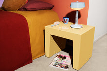 Load image into Gallery viewer, Spark Fatboy Concrete Seat in a Bedroom Next to a Bed