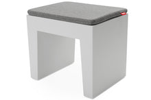 Load image into Gallery viewer, Rock Grey Fatboy Concrete Seat Pillow Cushion on a Concrete Seat

