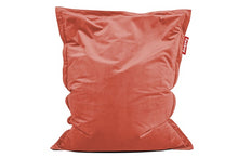 Load image into Gallery viewer, Fatboy Original Slim Recycled Velvet Bean Bag Chair - Rhubarb
