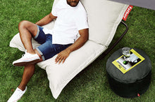 Load image into Gallery viewer, Thunder Grey Fatboy Point Outdoor Ottoman Used as a Side Table