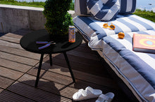 Load image into Gallery viewer, Anthracite Fatboy Bakkes Side Table Next to a Paletti Lounge