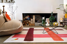 Load image into Gallery viewer, Ecru Fatboy BonBaron Sherpa in a Living Room by the FIreplace