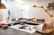 Load image into Gallery viewer, Ecru Fatboy BonBaron Sherpa in a Living Room