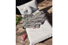 Load image into Gallery viewer, Mist Fatboy Circle Pillow Outdoors with Paletti

