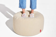 Load image into Gallery viewer, Model Standing on an Ecru Fatboy Point Large Sherpa