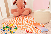 Load image into Gallery viewer, Ecru Fatboy Point Large Sherpa in a Room with a CO9 and Flying Carpet