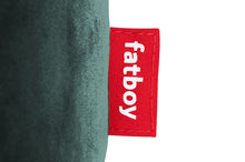 Load image into Gallery viewer, Fatboy Point Recycled Velvet Ottoman - Petrol Label