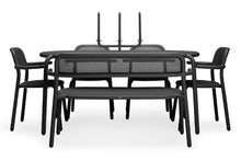 Load image into Gallery viewer, Anthracite Toni Bankski with a Toni Tavolo Table