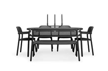 Load image into Gallery viewer, Anthracite Fatboy Toni Tavolo Outdoor Dining Table and Chairs with Candle Stick
