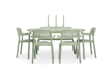 Load image into Gallery viewer, Mist Green Fatboy Toni Tavolo Outdoor Dining Table and Chairs with Candle Stick