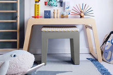 Load image into Gallery viewer, Grey Fatboy Concrete Seat at a Desk
