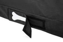 Load image into Gallery viewer, Fatboy Doggielounge Large Stonewashed Dog Bed - Black Name Tag
