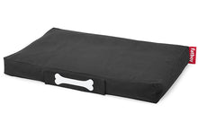 Load image into Gallery viewer, Fatboy Doggielounge Large Stonewashed Dog Bed - Black