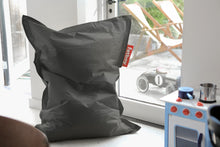 Load image into Gallery viewer, Dark Grey Fatboy Junior Bean Bag Chair in a Kid's Room