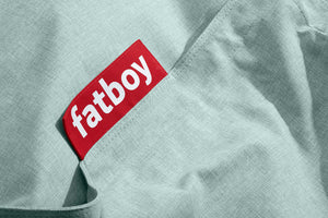Seafoam Fatboy Original Outdoor Bean Bag Label