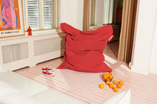 Load image into Gallery viewer, Red Fatboy Original Stonewashed Bean Bag in a Room
