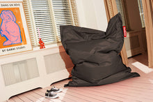 Load image into Gallery viewer, Dark Grey Fatboy Original Bean Bag in a Room