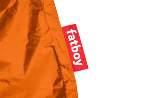 Fatboy Original Slim Bean Bag Chair - Orange Bitters Label