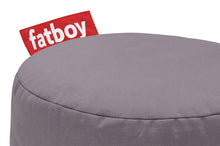 Load image into Gallery viewer, Fatboy Point Stonewashed Pouf - Grey Label