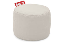 Load image into Gallery viewer, Fatboy Point Stonewashed Pouf - Silver Grey