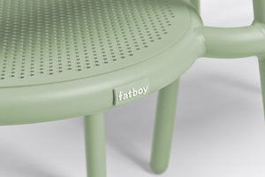 Fatboy Toni Armchair - Mist Green Seat Closeup