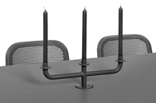 Load image into Gallery viewer, Fatboy Toni Candle Holder - Anthracite on a Toni Table with Candles
