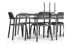 Load image into Gallery viewer, Fatboy Toni Candle Holder - Anthracite on a Toni Tablo Table with Candles