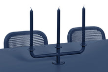 Load image into Gallery viewer, Fatboy Toni Candle Holder - Dark Ocean on a Toni Table with Candles
