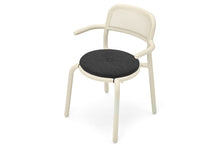 Load image into Gallery viewer, Thunder Grey Fatboy Toni Chair Pillow on a Toni Chair